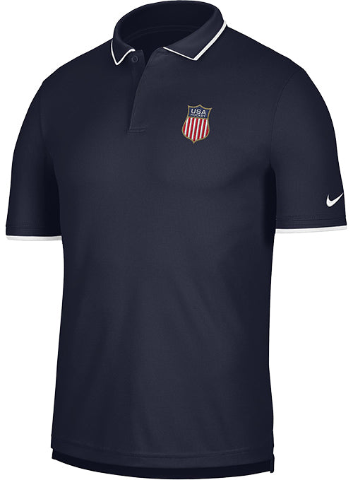 Nike USA Hockey Olympic Pique Polo