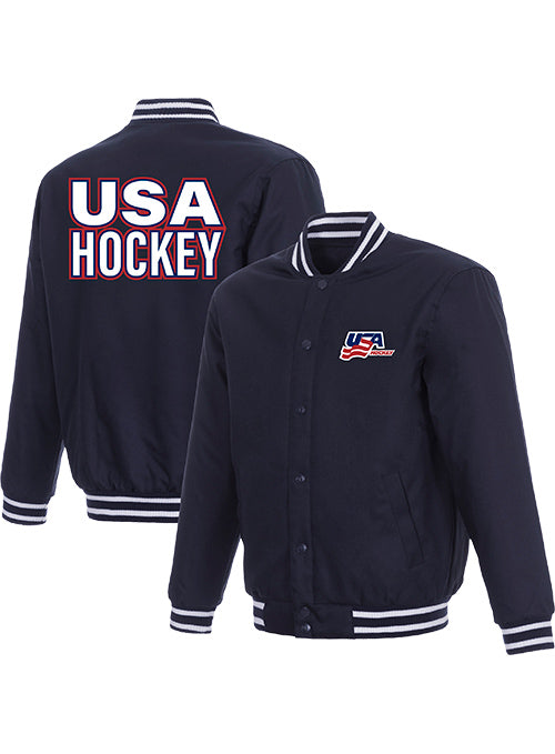 USA Hockey Statement Poly-Twill Jacket