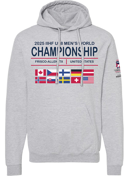 2025 IIHF U18 Men's World Championship Nations Hooded Sweatshirt
