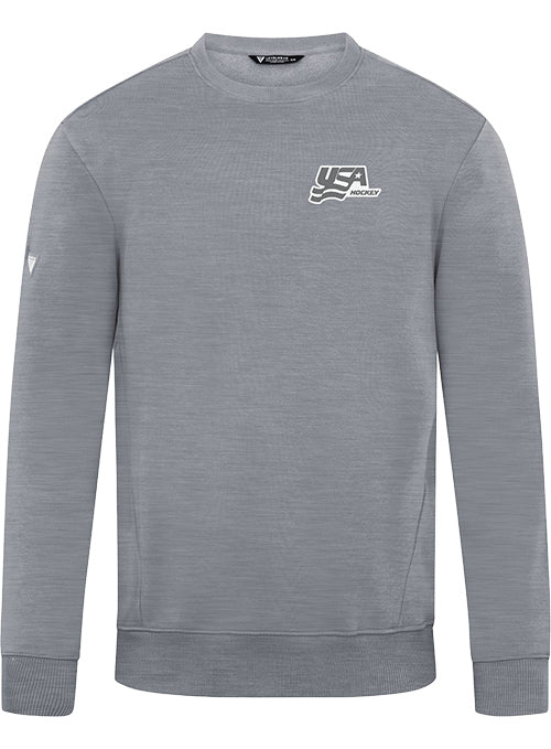 USA Hockey Zane Chenille Logo Crewneck Sweatshirt