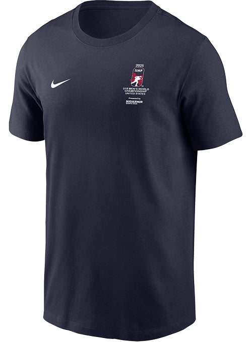 Nike 2025 IIHF U18 Men's World Championship Logo T-Shirt