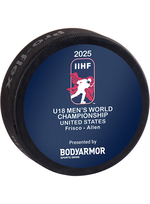 2025 IIHF U18 Men's World Championship Puck