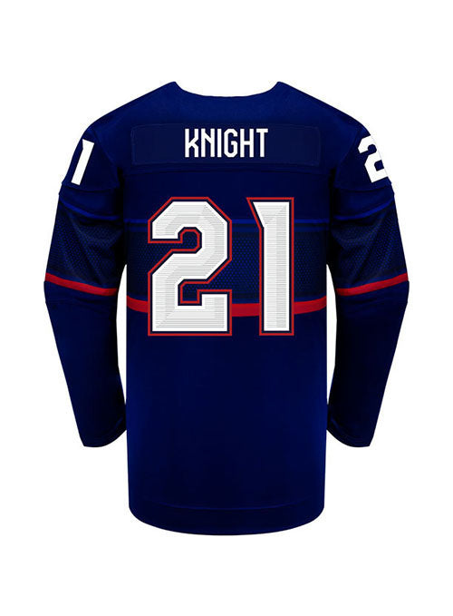 Youth Nike USA Hockey Hilary Knight Away 2022 Olympic Jersey – USA