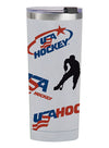 NEW USA Hockey Home 2022 Olympic Custom Name Hockey Jersey • Kybershop