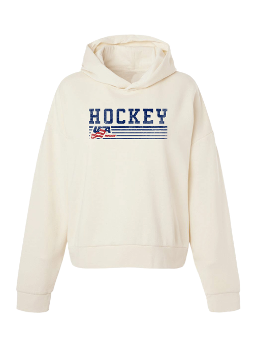 Ladies USA Hockey Lines Hooded Sweatshirt