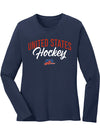 Ladies USA Hockey Arch Script Long Sleeve T-Shirt
