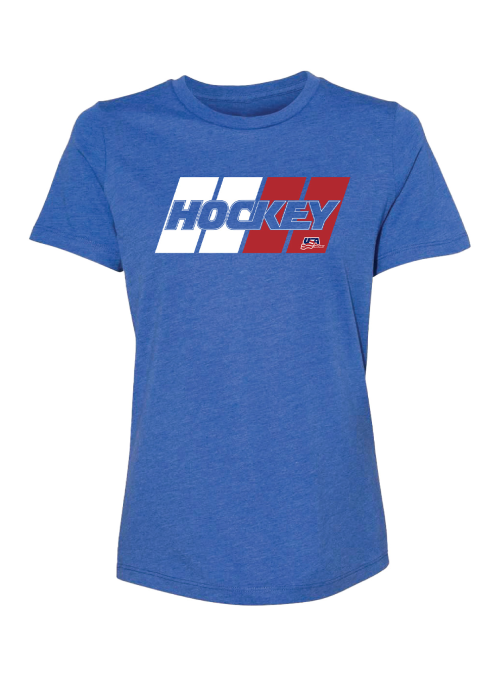 Ladies USA Hockey Dasher Boards T-Shirt