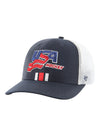47 Brand USA Hockey Merge Trophy Flex Fit Hat - Front View