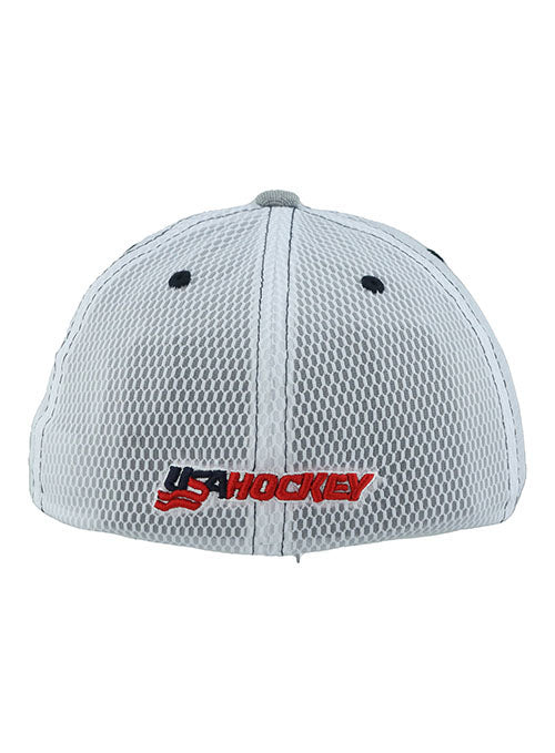 USA Hockey Chaser Structured Flex Hat - Back View