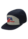USA Hockey Wool Blend 7-Panel Flatbill Snapback Hat