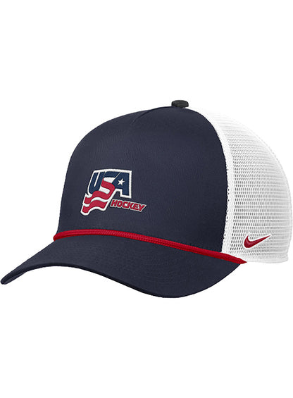 Nike USA Hockey Rise Rope Trucker Hat