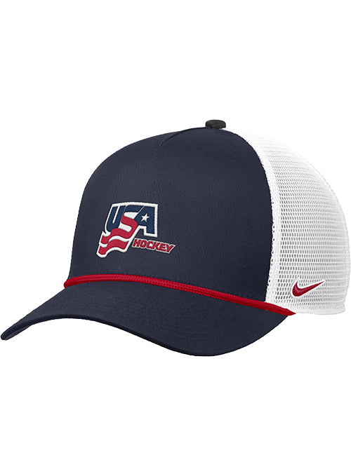 Nike USA Hockey Rise Rope Trucker Hat