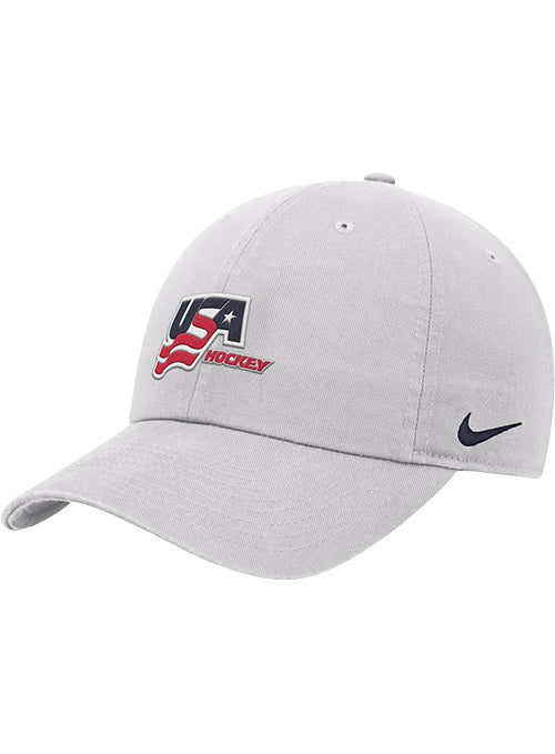 Nike USA Hockey Club Hat - White
