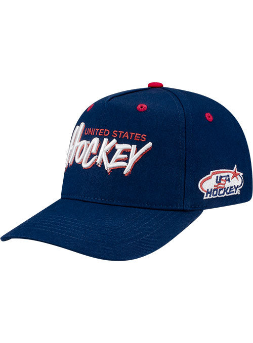 USA Hockey Deke 5-Panel Snapback Hat