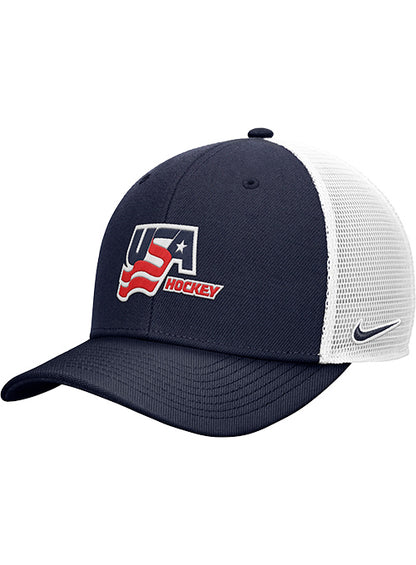Nike USA Hockey Logo Rise Trucker Hat
