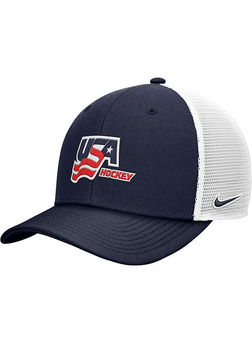 Nike USA Hockey Logo Rise Trucker Hat