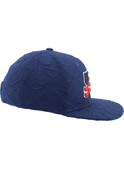 Zephyr USA Hockey Topshelf Pattern Snapback Hat