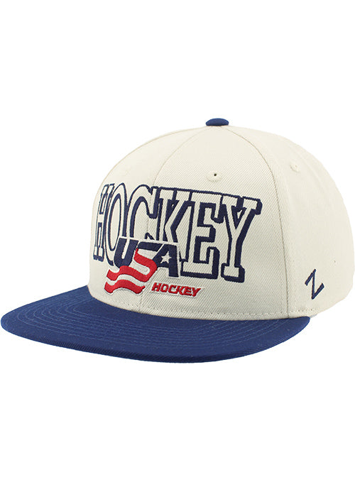 Zephyr USA Hockey Rockwell Snapback Hat