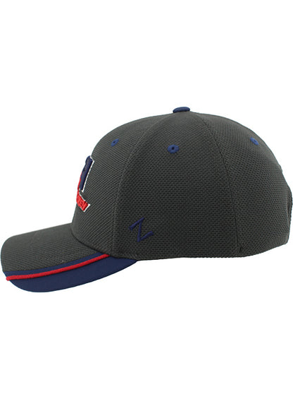 Zephyr USA Hockey Stride Offset Stripe Snapback Hat