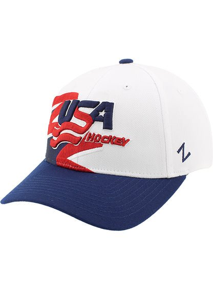 Zephyr USA Hockey Competitor Torsion Snapback Hat