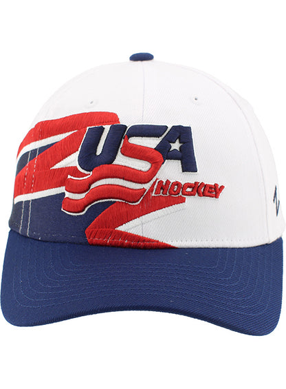 Zephyr USA Hockey Competitor Torsion Snapback Hat