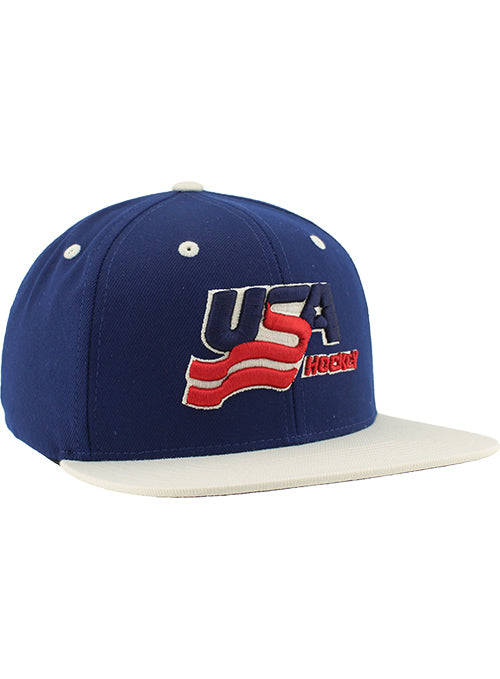 Zephyr USA Hockey Colorblock Snapback Hat