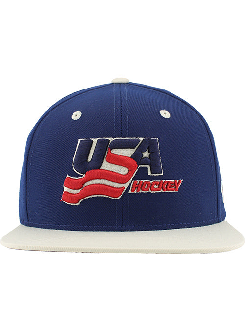Zephyr USA Hockey Colorblock Snapback Hat