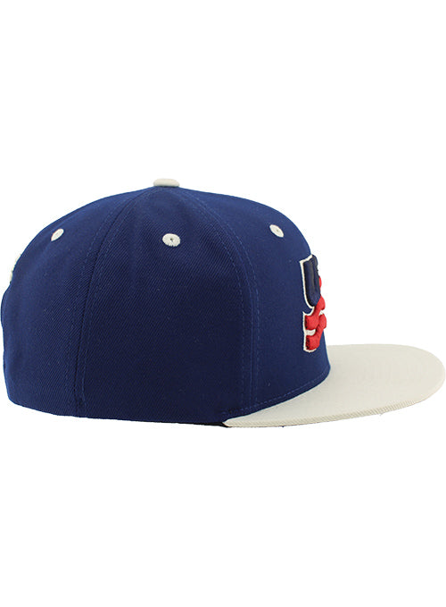 Zephyr USA Hockey Colorblock Snapback Hat