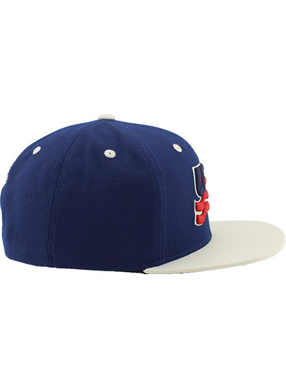 Zephyr USA Hockey Colorblock Snapback Hat