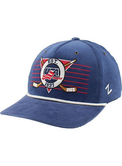 Zephyr USA Hockey Notion Boneyard Snapback Hat