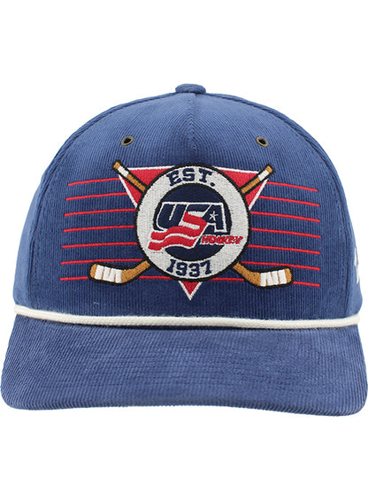 Zephyr USA Hockey Notion Boneyard Snapback Hat