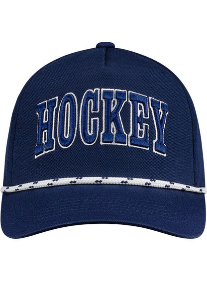 USA Hockey Lace Pique 5-Panel Snapback Hat