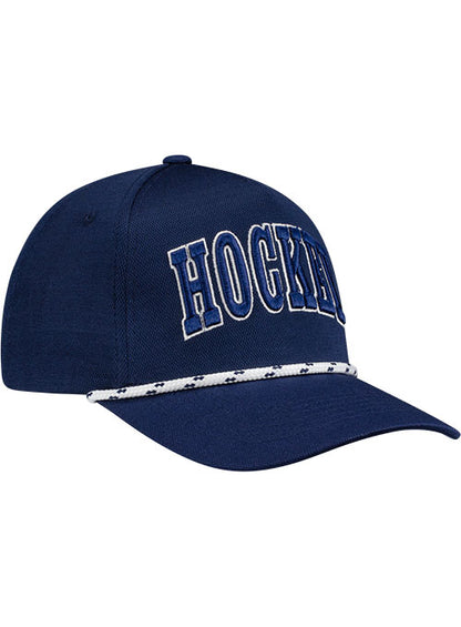 USA Hockey Lace Pique 5-Panel Snapback Hat