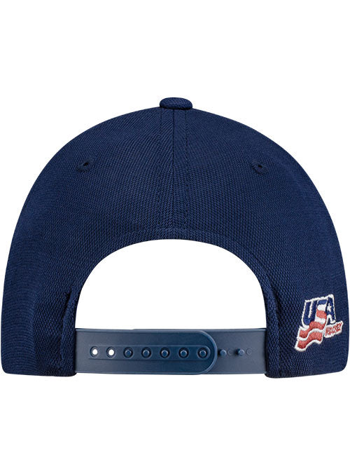 USA Hockey Lace Pique 5-Panel Snapback Hat