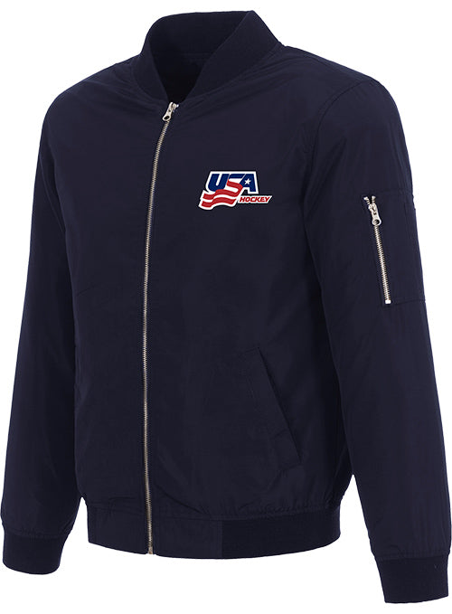 USA Hockey Nylon Bomber Jacket