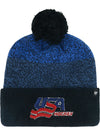 47 Brand USA Hockey Dark Freeze Knit Beanie - Front View