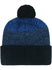 47 Brand USA Hockey Dark Freeze Knit Beanie - Back View