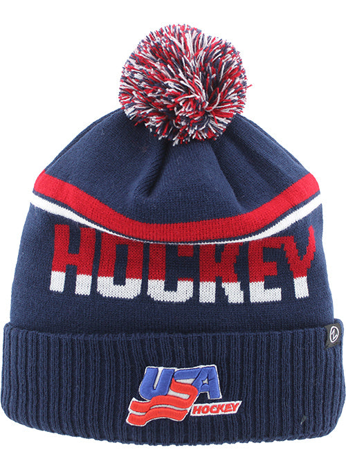 USA Hockey Axis Mantra Jacquard Knit Beanie