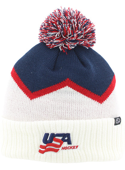 Zephyr USA Hockey Chevron Knit Beanie