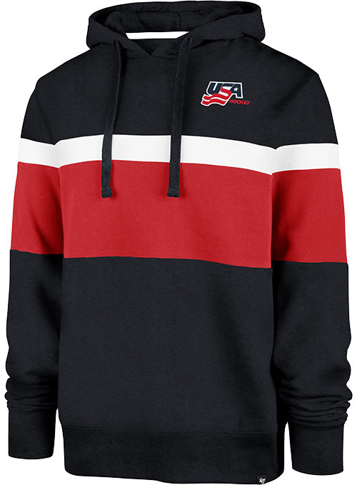 Youth Nike USA Hockey Club Fleece Hooded Sweatshirt