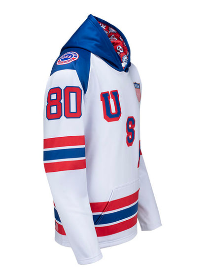 USA Hockey Herb Brooks '80 Replica Sublimated Hooded Sweatshirt