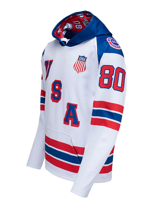 USA Hockey Herb Brooks '80 Replica Sublimated Hooded Sweatshirt
