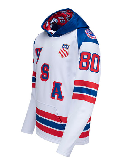 USA Hockey Herb Brooks '80 Replica Sublimated Hooded Sweatshirt