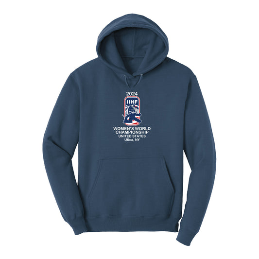 2024 IIHF Women's World Championship Hooded Sweatshirt - Navy