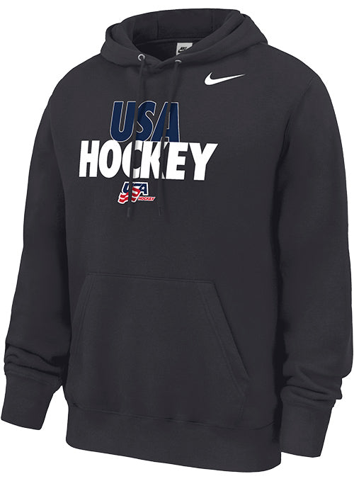 Nike USA Hockey Offense Club Fleece Hooded Sweatshirt