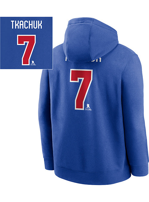 Nike USA Hockey 2026 Olympic Brady Tkachuk Name & Number Hooded Sweatshirt