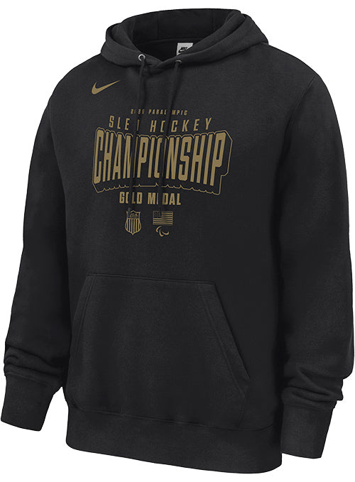 Nike 2026 U. S. Paralympic Sled Hockey Team Championship Hooded Sweatshirt