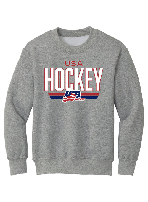 Youth USA Hockey Airbourne Podium Crewneck Sweatshirt