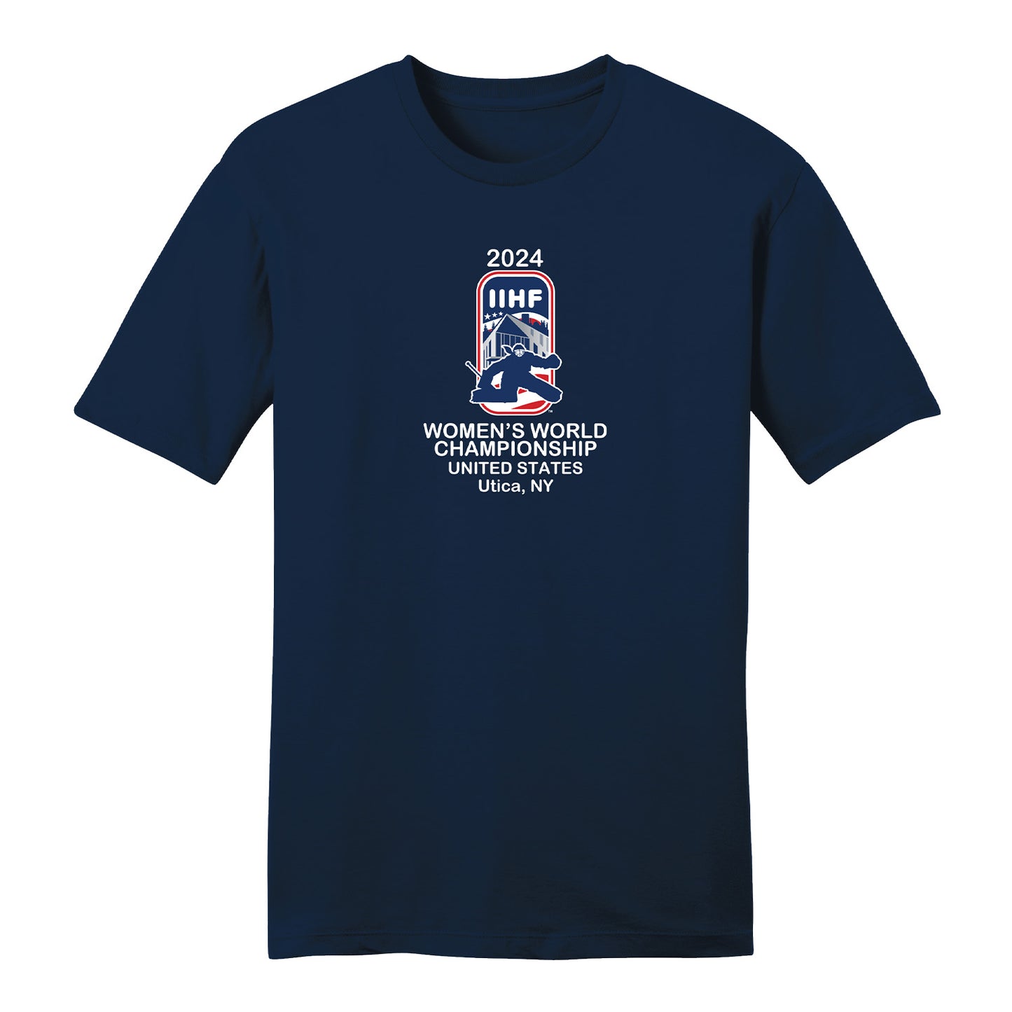 2024 IIHF Women's World Championship T-Shirt - Navy