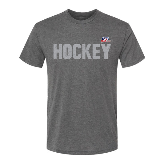 USA Hockey Vintage Tonal Hockey T-Shirt